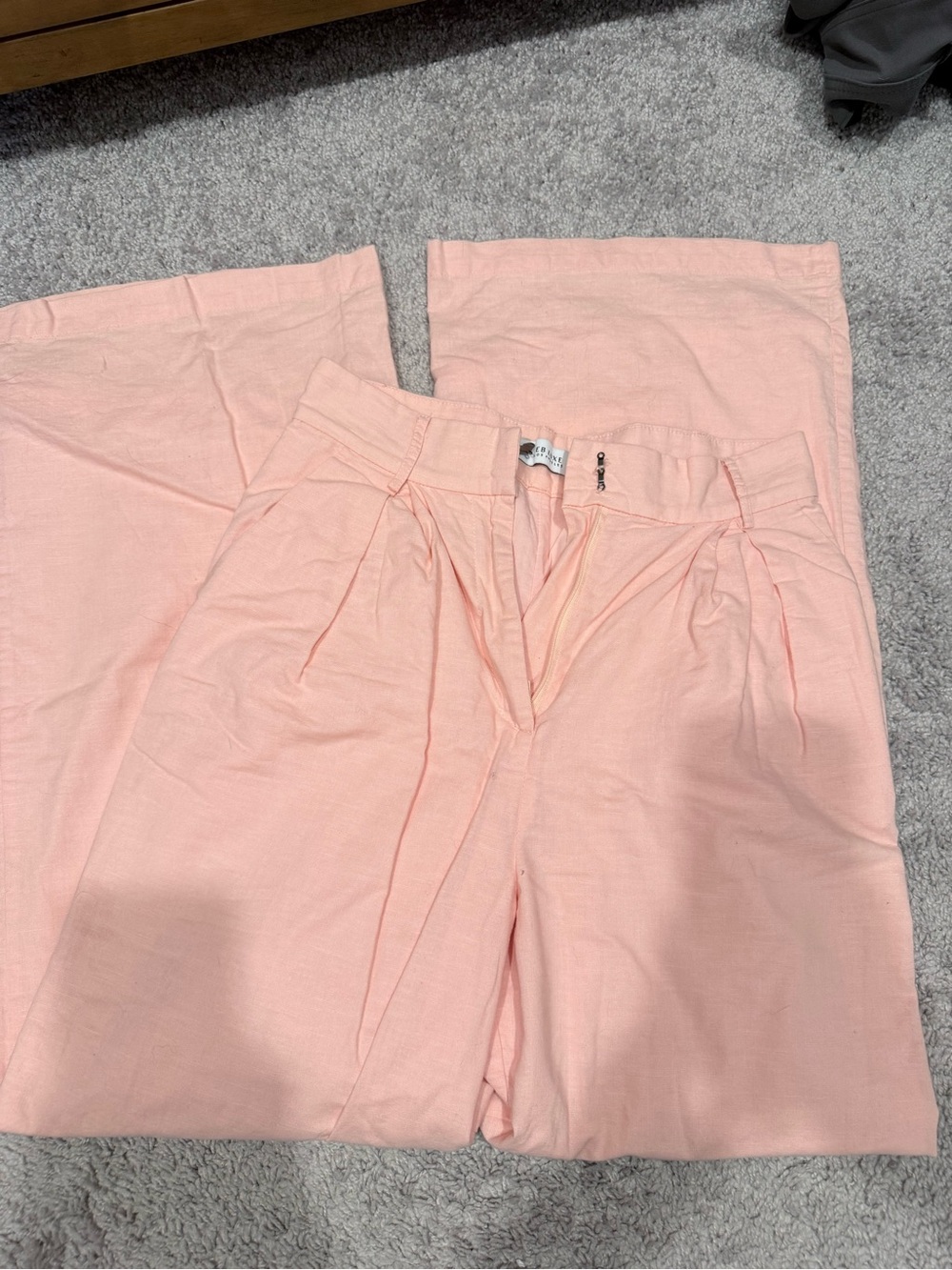 Luxe Blush Button-Front Shirt